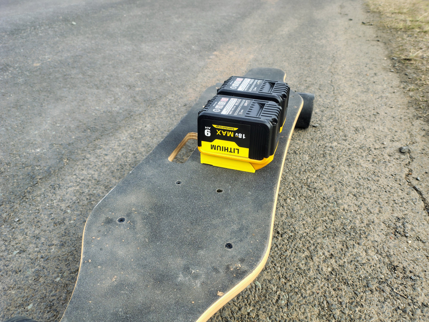 The Ultimate Electric Skateboard: Power Your Ride with Ozito, Ryobi, DeWalt, Makita, Milwaukee Batteries! pre-order