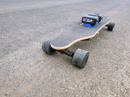 The Ultimate Electric Skateboard: Power Your Ride with Ozito, Ryobi, DeWalt, Makita, Milwaukee Batteries! pre-order