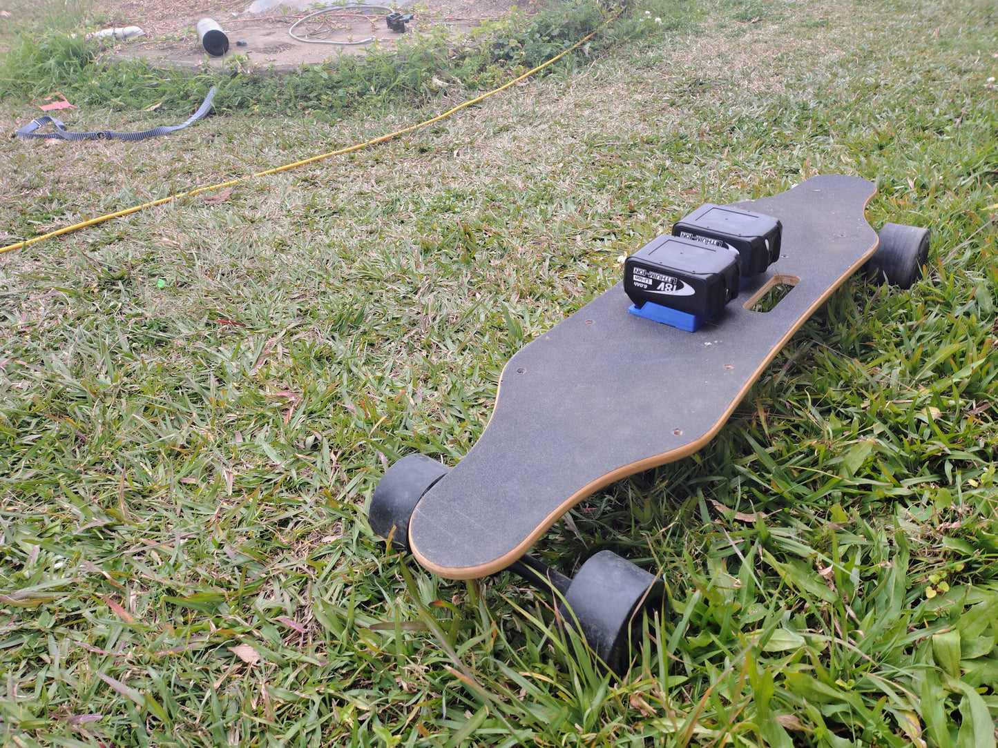 The Ultimate Electric Skateboard: Power Your Ride with Ozito, Ryobi, DeWalt, Makita, Milwaukee Batteries! pre-order