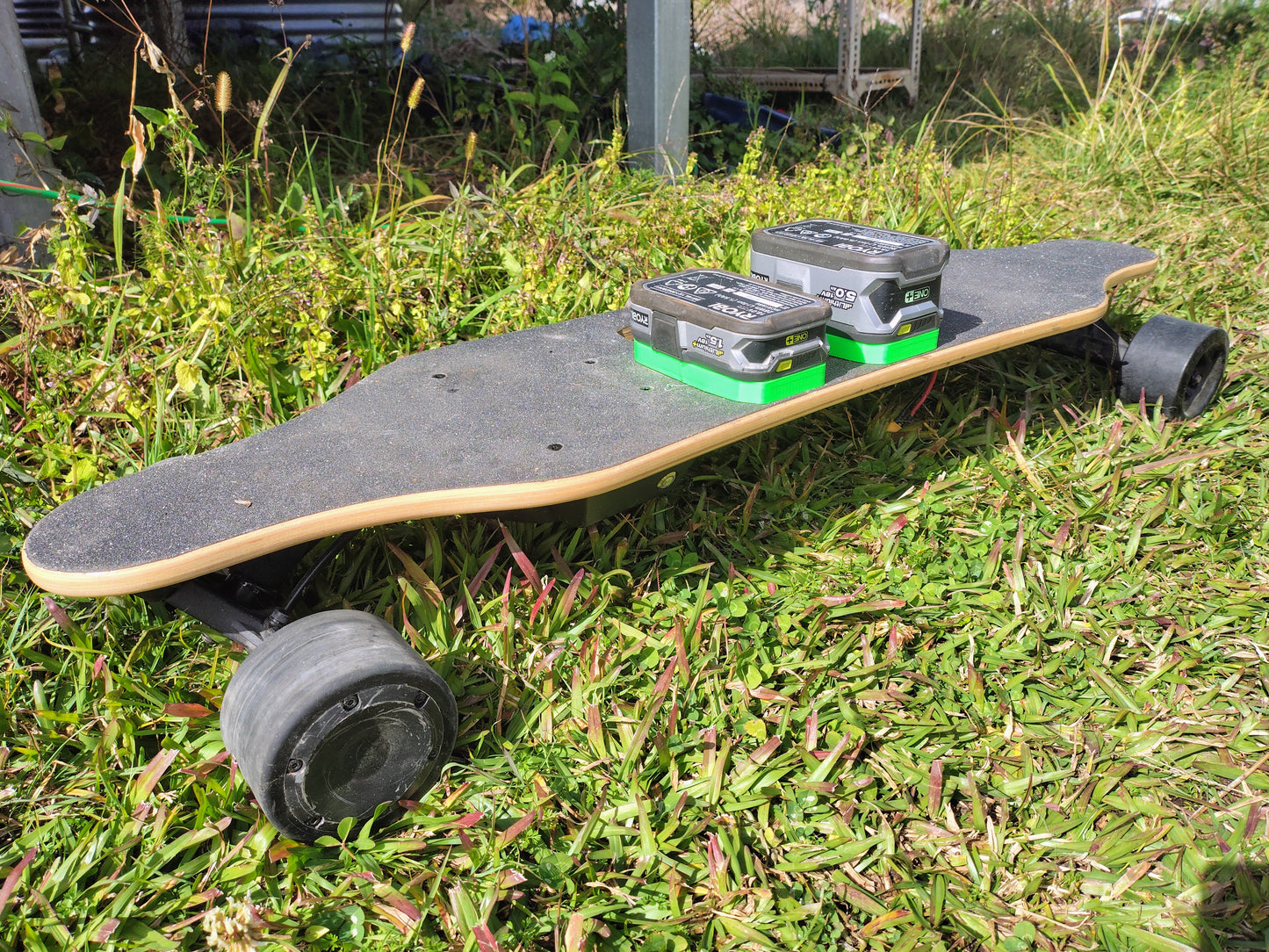 The Ultimate Electric Skateboard: Power Your Ride with Ozito, Ryobi, DeWalt, Makita, Milwaukee Batteries! pre-order
